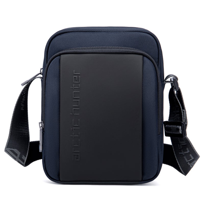 ARCTIC HUNTER Premium Unisex Sling Bag Water Resistant Polyester Cross Body Bag with Anti Theft Design for Travel Business Daily Casual, K00542, Blue - Image 3