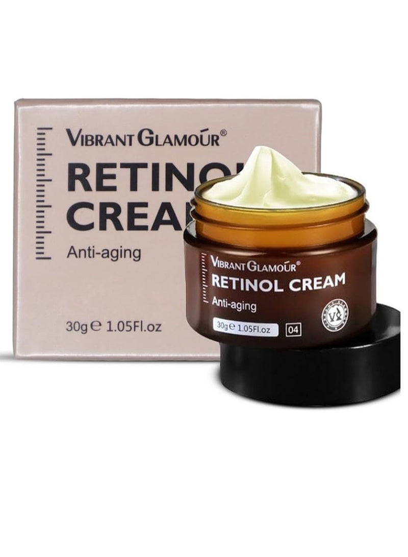 فايبرنت جلامور كريمالريتينول للوجه ومضاد للشيخوخة ومضاد للأكسدة يقلل من الخطوط الدقيقة 30جرام - Image 1