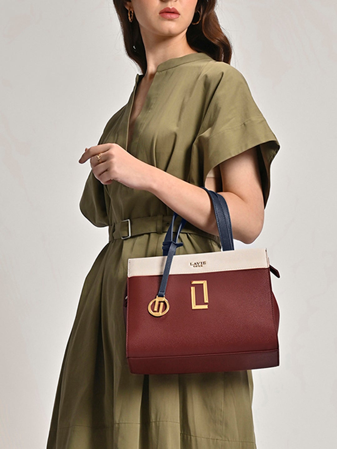 حقيبة لافي لوكس جيري نسائية حمراء