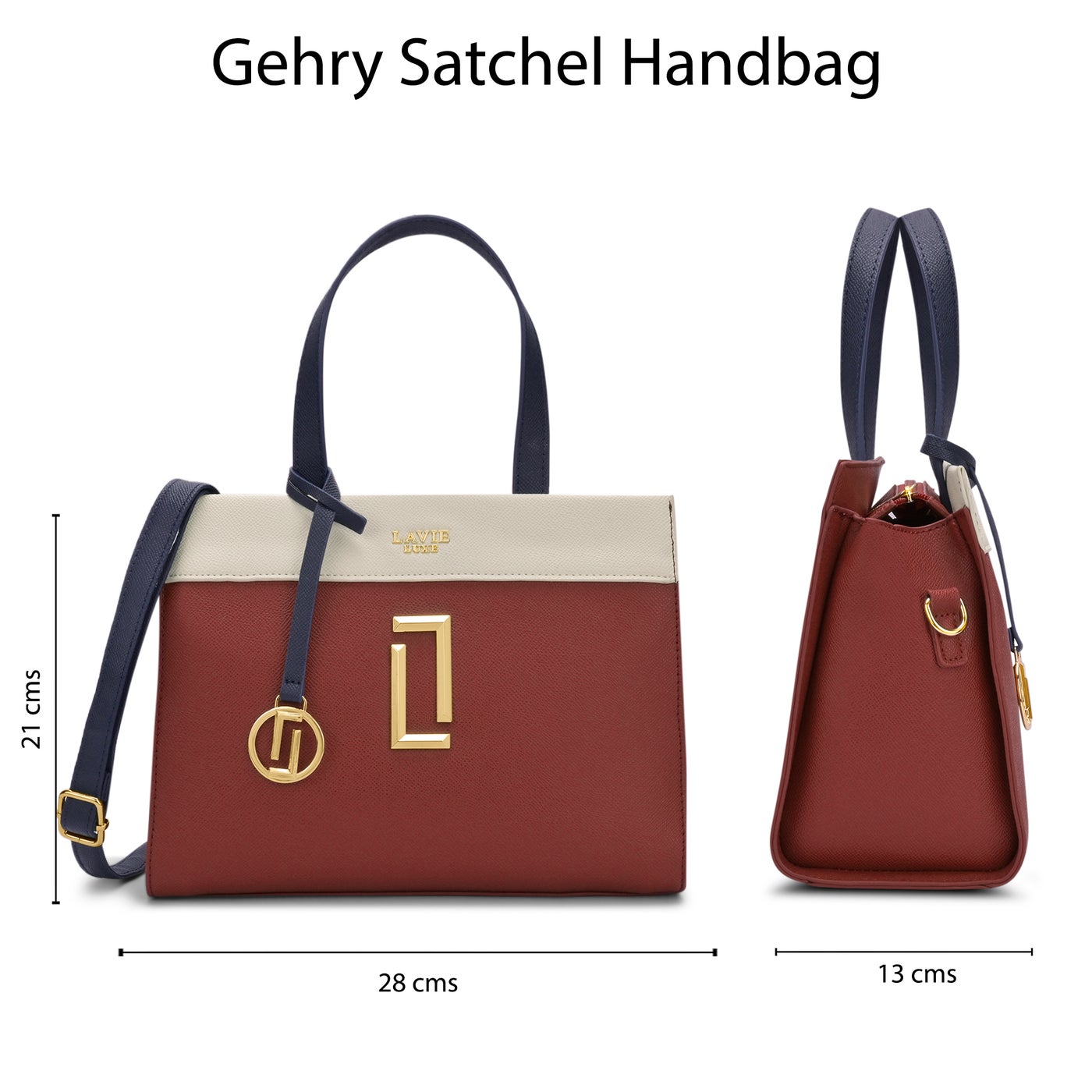 حقيبة لافي لوكس جيري نسائية حمراء