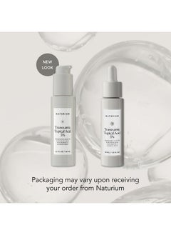 NATURIUM Tranexamic Topical Acid 5%, Face & Skin Care, With Kojic Acid, Niacinamide & Licorice Root, 1 Oz  - Image 2