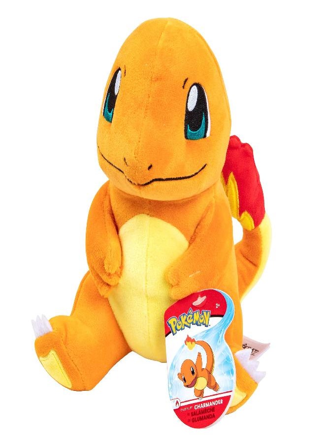 Pokemon - Pokémon Plush Starter 3 Pack - Charmander, Squirtle & Bulbasaur 8" Generation One Stuffed Animals - Image 1