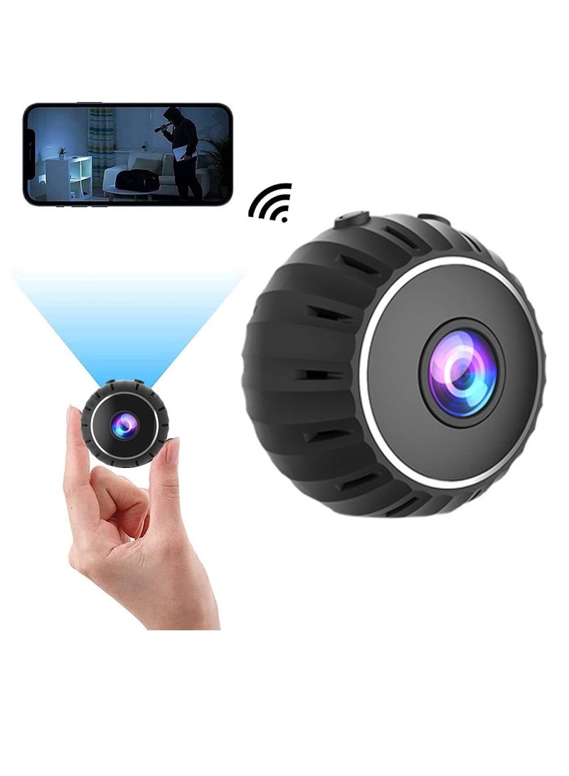 Generic Mini Spy Cameras, 1080p HD Wireless Camera With Night Vision, Hidden Motion Detection Home Security Camera, Portable Surveillance Cam For Indoor And Outdoor, (Black)  - Image 1