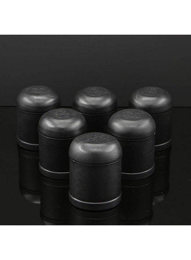 Toyvian 10Pcs Rolling Dice Cup Professional Black Dice Cup Cylindrical Dice Box Club Bar Entertainment Game For Party Decor - Image 5