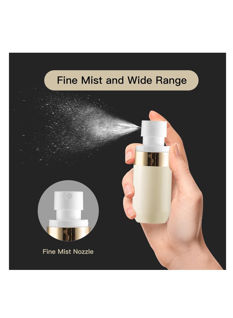 SOLARAE Travel Size 1.5oz/40ml Atomizer Spray Bottle - Mini Fine Mist Perfume Sprayer, Refillable Continuous Spray Bottle for Perfume, Cleaning Solutions, and More. Perfect for On-the-Go Use! - Image 2