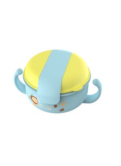 Generic Bowl for Kids with Internal Plate of  Stainless steel with double handle  - Image 2