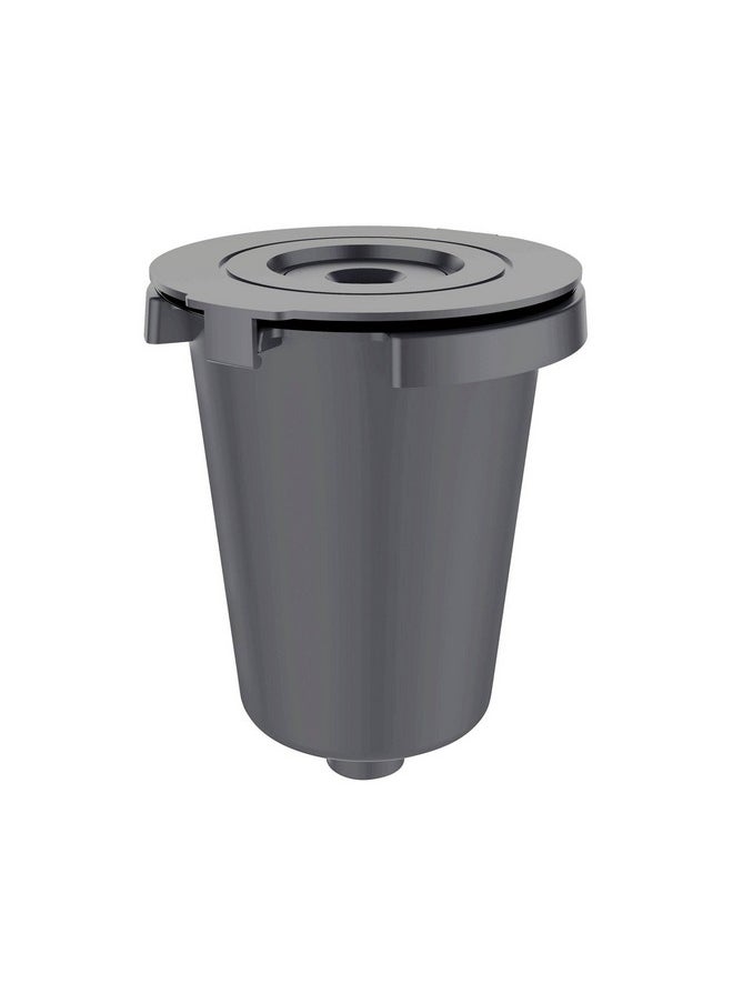 كويزينارت كوب فلتر قابل لإعادة الاستخدام من Cuisinart SS-RFC HomeBarista - لتحضير القهوة أو الشاي والتخلص من البلاستيك المهدر من كبسولات التقديم الفردية مع ملحقات القهوة المستدامة، باللون الرمادي  - Image 1
