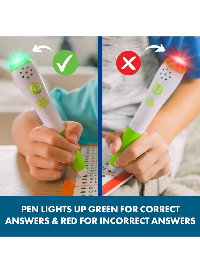 ليرننج ريسورسز مصادر التعلم - النقاط الساخنة - دعونا نتعلم الرياضيات - الصف الأول، كتاب تمارين تفاعلي يحتوي على 50 صفحة أنشطة وقلم ناطق، مناسب للأعمار من 6 سنوات فما فوق - Image 3