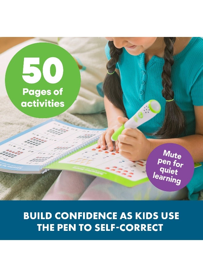 ليرننج ريسورسز مصادر التعلم - النقاط الساخنة - دعونا نتعلم الرياضيات - الصف الأول، كتاب تمارين تفاعلي يحتوي على 50 صفحة أنشطة وقلم ناطق، مناسب للأعمار من 6 سنوات فما فوق - Image 5