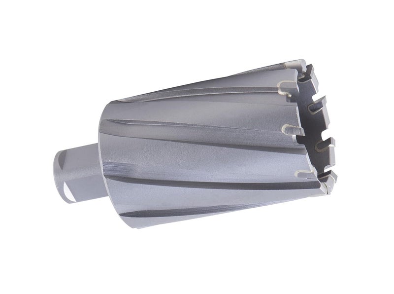 ACTOOL 1-13/16'' Diameter x 2'' Depth of Cut Carbide Tipped TCT ANNULAR Cutter with 3/4'' Weldon Shank - Image 2