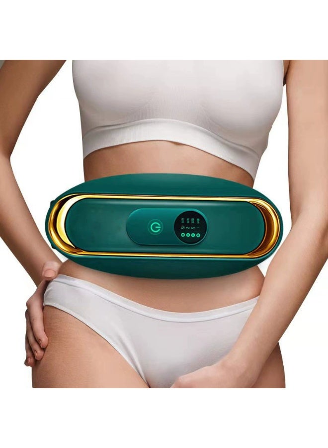 Electric Vibration Massage Belt, Abdominal Waist Training Massage Instrument, Vibration Massage Instrument for Men and Women