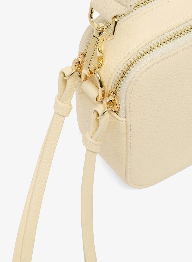 French Connection  Women Beige Kaia Crossbody Bag for Women | Best Price UAE