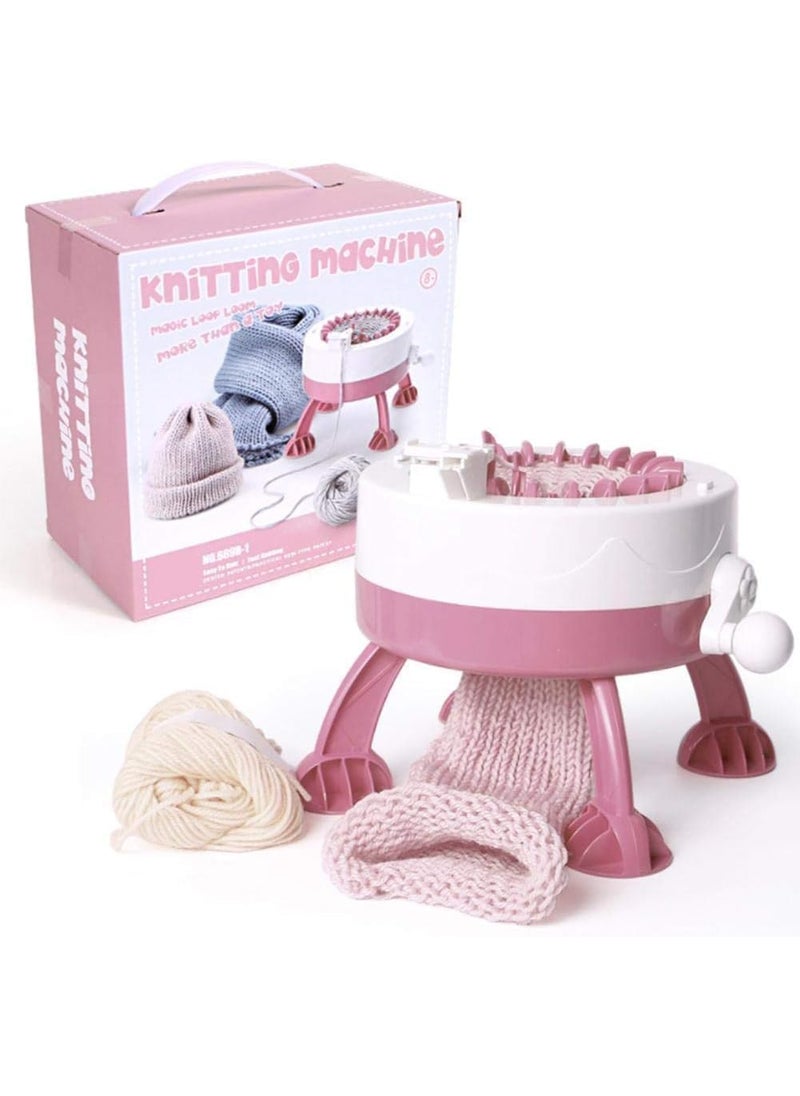 svk dream SVK DREAM Knitting Machine 22 Needles Smart Weaving Loom Knitting Board Rotating Double Knitting Loom Machine DIY Hand Artifact Wool Machine for Adults and Kids Pack of 1  - Image 1