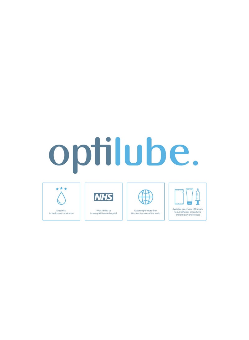 مادة تشحيم معقمة OPTILUBE في أنابيب 42 جم و82 جم وأكياس 5 جم و20 جم - Image 1