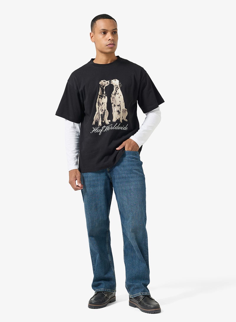 HUF DOGGED TEE - Image 4