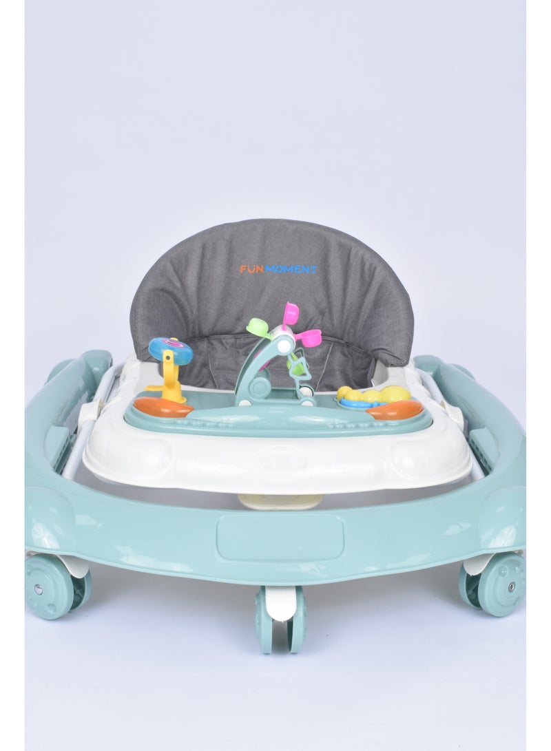 FUN MOMENT Baby Walker With Padded Soft Seat - Image 2