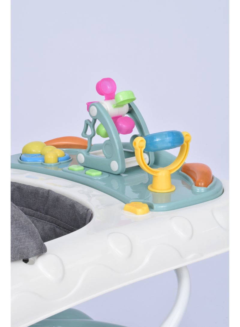 FUN MOMENT Baby Walker With Padded Soft Seat - Image 4