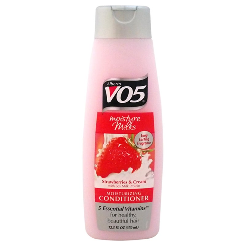 Alberto VO5 Moisture Milks Moisturizing Conditioner Strawberries & Cream 12.5 fl oz - Image 4