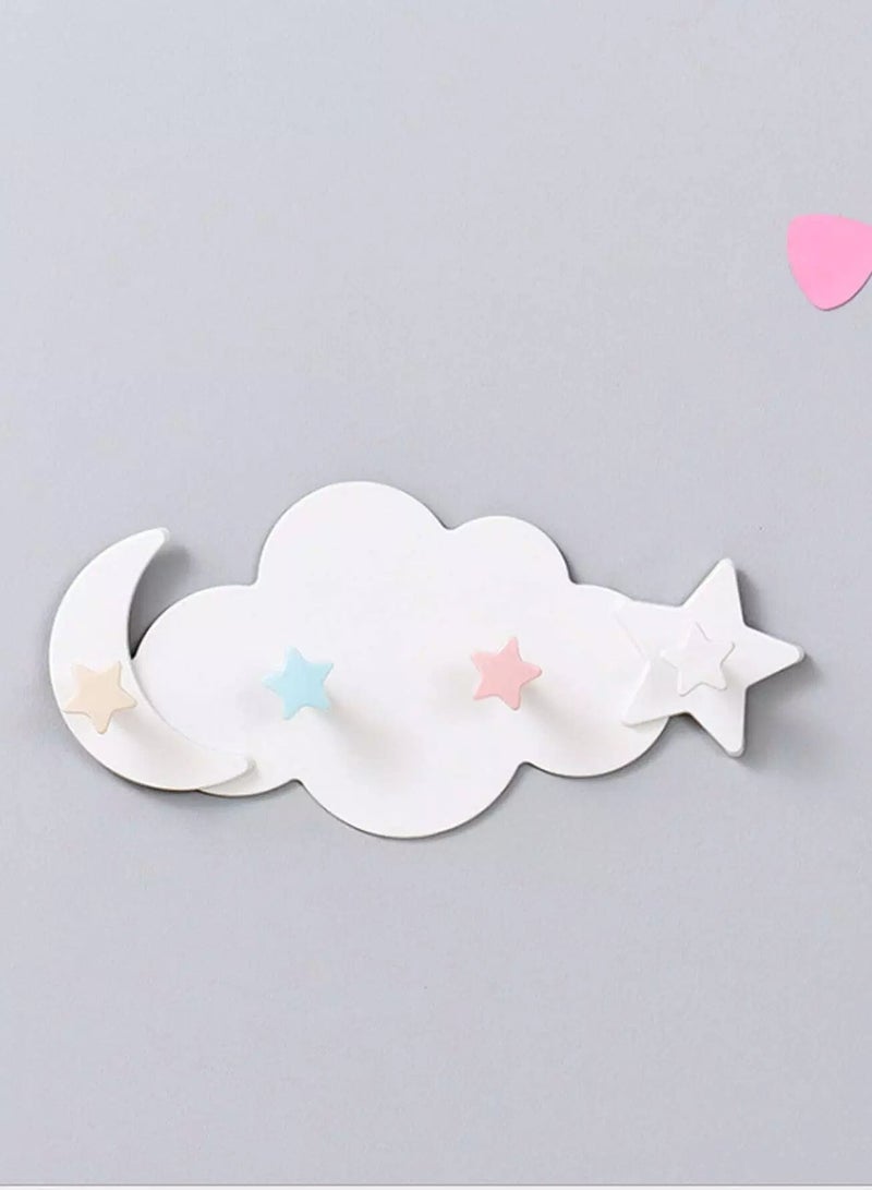 1pc Cloud Design Wall Hook  - Image 3