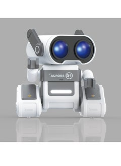 General New Remote Control Robot Toys Children's Sound and Light Dancing Electric Robots Girls Boys Toys Educational Interactive Toys (Grey) 