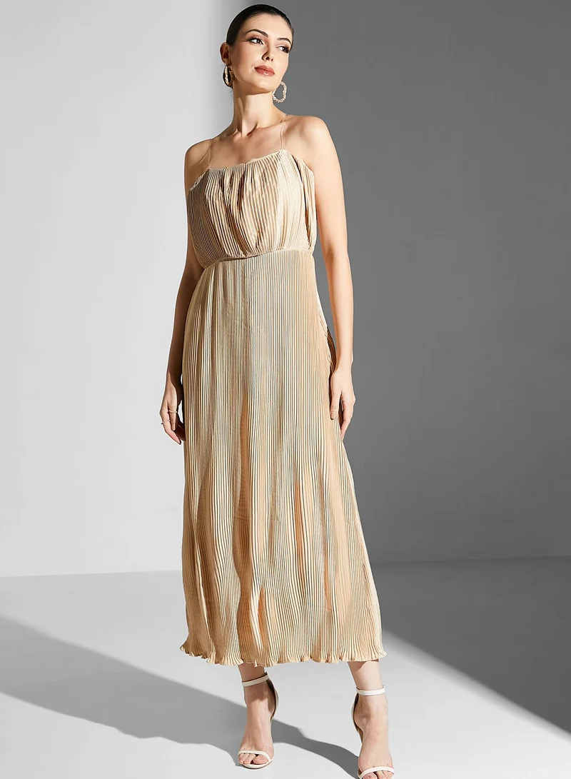 Threadz by Ajooni Bardot Embroidered Dress