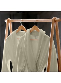 Rest Terry Bathrobe With Pockets Linen Xxl Hotel Luxury Loungewear Cotton Soft And Absorbent Comfortable After Shower Bathrobe Fade Resistant For Men And Women One Size Fits All 45X30X65Cm  - Image 1