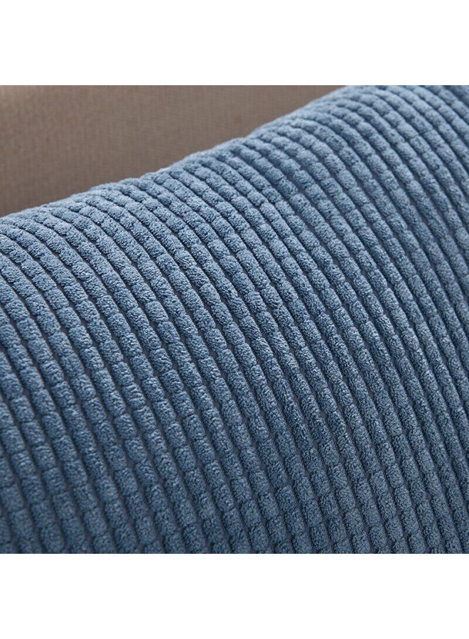 Avivi Cushion, Headboard Triangle Pillow Backrest, Soft Pack Lumbar Support Sofa Throw Pillow Lumbar Pillow Corn Blue - Image 4