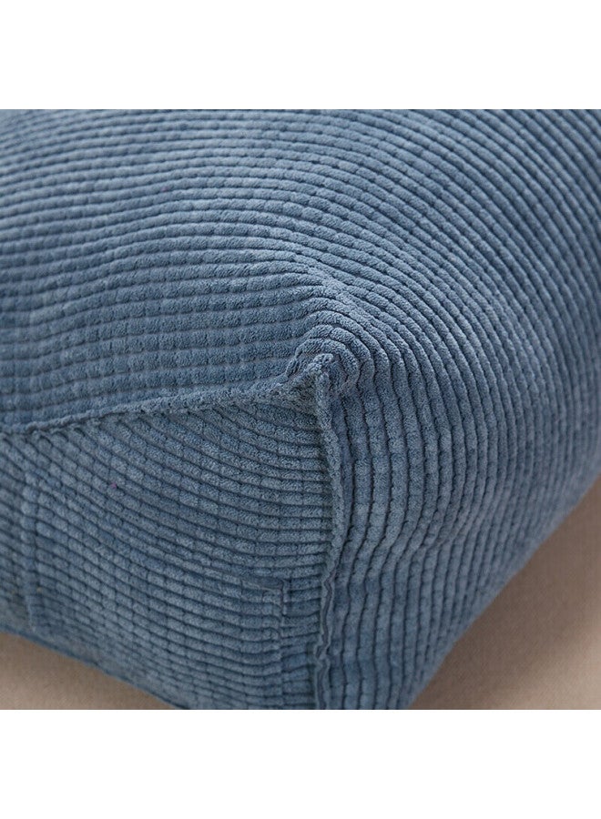Avivi Cushion, Headboard Triangle Pillow Backrest, Soft Pack Lumbar Support Sofa Throw Pillow Lumbar Pillow Corn Blue - Image 3