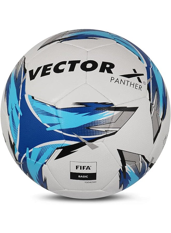 Vector X Panther Thermofusion Football | Size 5 | Moulded | Machine Stitched | Professional | Soccer Ball | Match | Training | Practice - Image 1