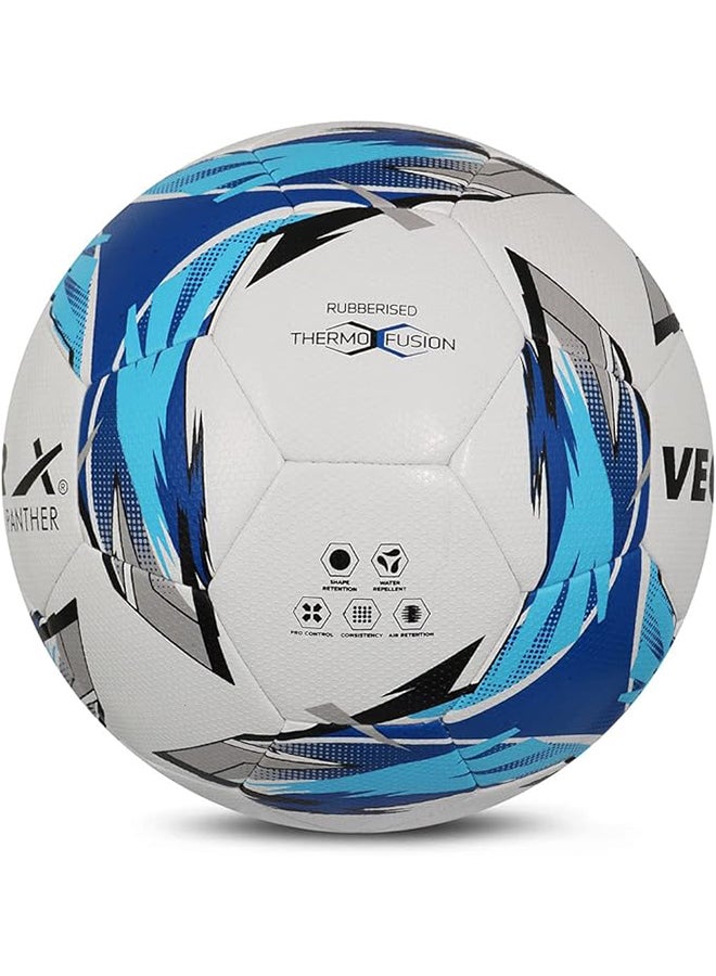 Vector X Panther Thermofusion Football | Size 5 | Moulded | Machine Stitched | Professional | Soccer Ball | Match | Training | Practice - Image 4