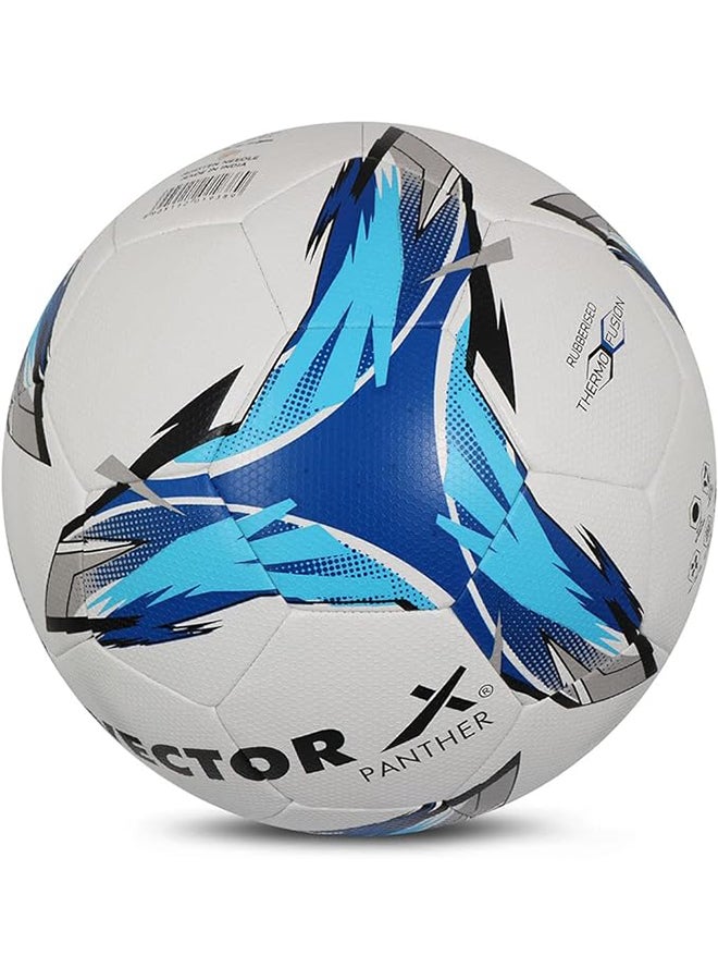 Vector X Panther Thermofusion Football | Size 5 | Moulded | Machine Stitched | Professional | Soccer Ball | Match | Training | Practice - Image 2