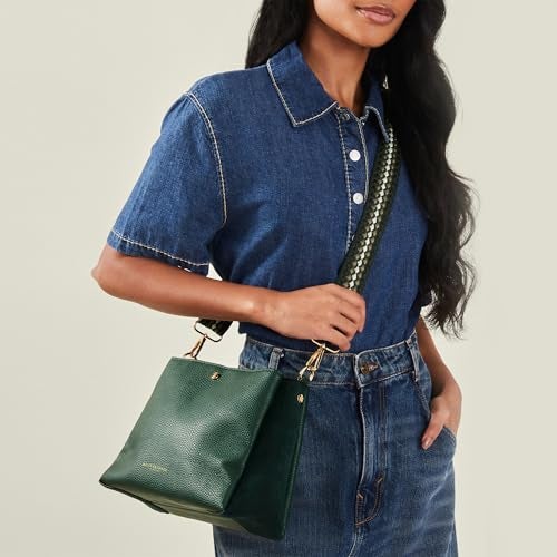 Accessorize London Women's Green Webbing Sling Bag | Bags for women | Ladies Purse Handbag| Bags for Women For Office Use, Work - Image 2
