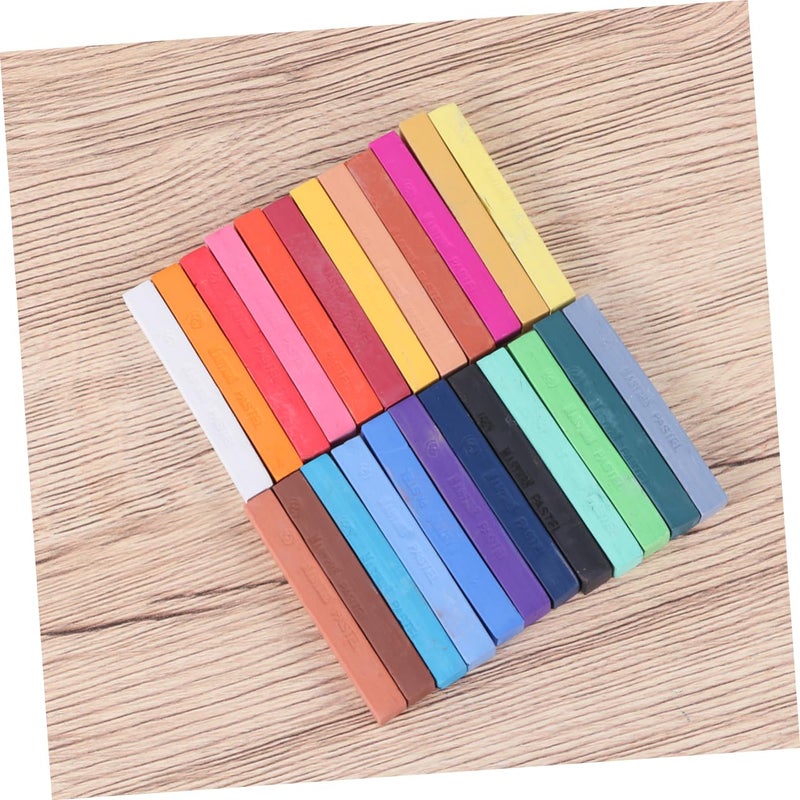 24 Pastel Chalk Sticks Pencils For Art Sketching Oil Pastel Graffiti Drawing - Image 5