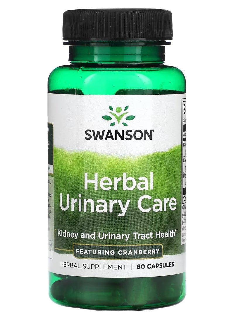 سوانسون، العناية بالبول بالأعشاب، 60 كبسولة