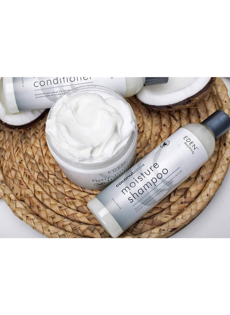 eden bodyworks - COCONUT SHEA LEAVE IN CONDITIONER 8 FL OZ, 235 ml - Image 1