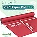 PH PERKHOMY PerkHomy Red Kraft Paper Roll 175 x 960 80 for Gift Wrapping Bulletin Board Bouquet Flower Kids Wall Art Craft Packing Moving Shipping Parcel Postal Floor Covering Table Runner 80GSM 55LB Red - Image 4