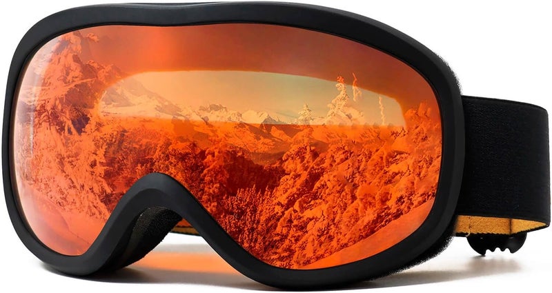 AVV Store OTG Ski Goggles for Men Women With Anti-Fog Dual Layer lens, UV400 Snow Goggle for Snowboarding Snowmobiling Skating - Image 1