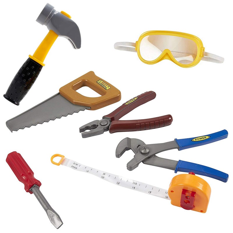 Mizzuco Construction Worker Costume Kids Dress Up Role Play Pretend Worker Costume Kits For Halloween - Image 2