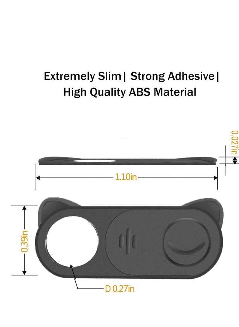 Y&D Webcam Cover Slide Ultra-Thin for Laptop, MacBook Pro, iMac, iMac Mini, iPad Computer Web Camera Protecting Your Privacy Security (5Pcs)  - Image 2