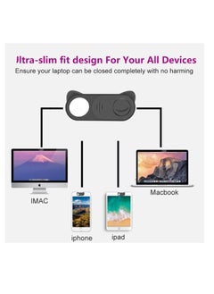 Y&D Webcam Cover Slide Ultra-Thin for Laptop, MacBook Pro, iMac, iMac Mini, iPad Computer Web Camera Protecting Your Privacy Security (5Pcs)  - Image 4