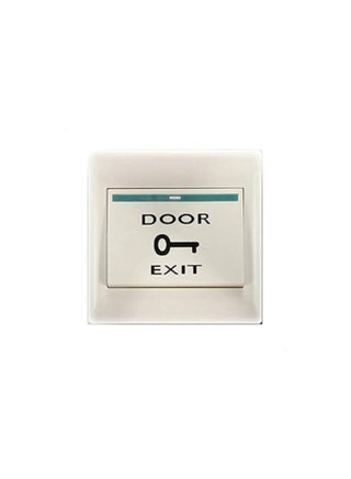 Access Control Door Exit Switch – White Button with Silver Alloy Panel – Electric Door Opener Controller – Push to Exit Switch for Access Systems - pzsku/ZE966E40BA88194AEA551Z/45/1746538825/b8773418-f0f5-48e8-a20c-673958e4fff4