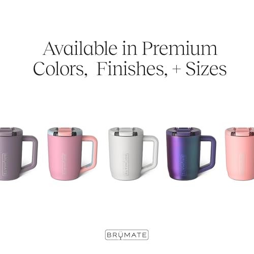 BrÃ¼Mate BrüMate Müv - 15oz 100% Leak Proof Insulated Coffee Mug with Handle & Lid - Stainless Steel Coffee Travel Mug - Double Walled Coffee Cup (OD Green) - Image 2