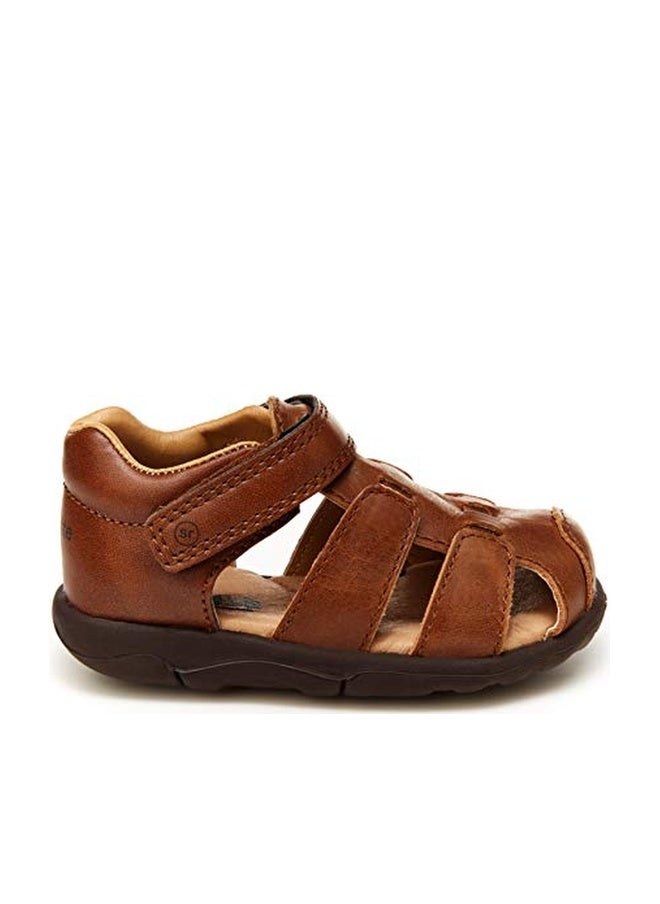Stride Rite Boys SRT Archie Sandal, Brown - Image 1