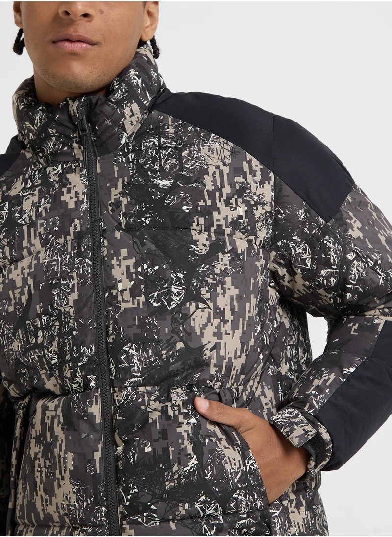 JACK & JONES Printed Puffer Jacket