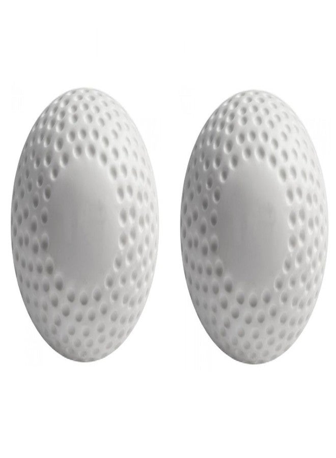 AQTIV8x Hockey Balls, PVC Practice Turf Cricket Practice White Balls, Cricket Training Ball (Pack of 2) - Image 1