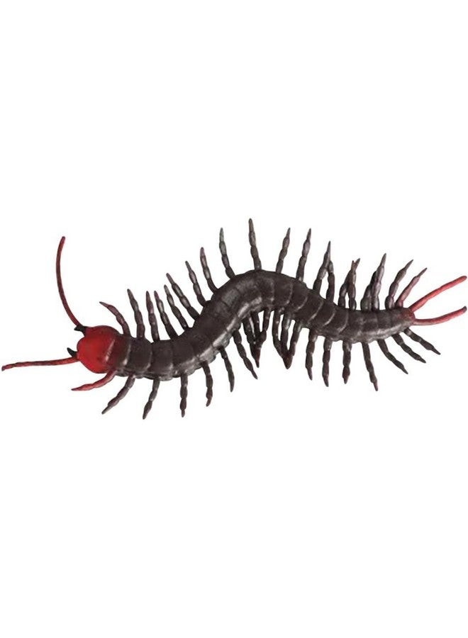 SUPER TOY Realistic Centipede Animal Figure Toy Arthropod Figurine Set for Boys and Girls, Educational Cold Blooded Animal Set, Props Prank Toy Lifelike Animal Replica - Image 1