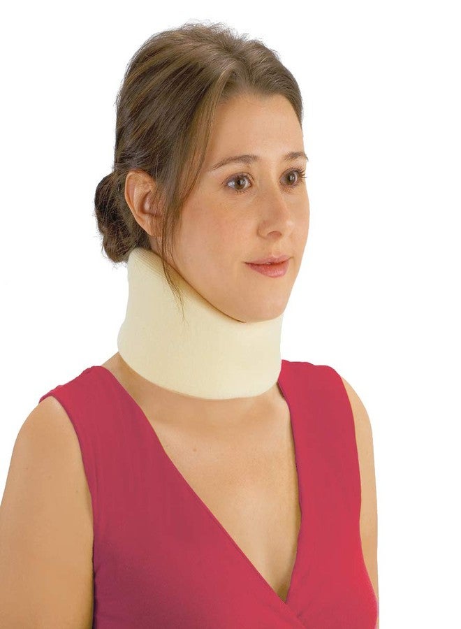 DMI Soft Foam Cervical Collar Neck Support,Adjustable, Comfortable, Hand Washable, Medium, White - Image 5