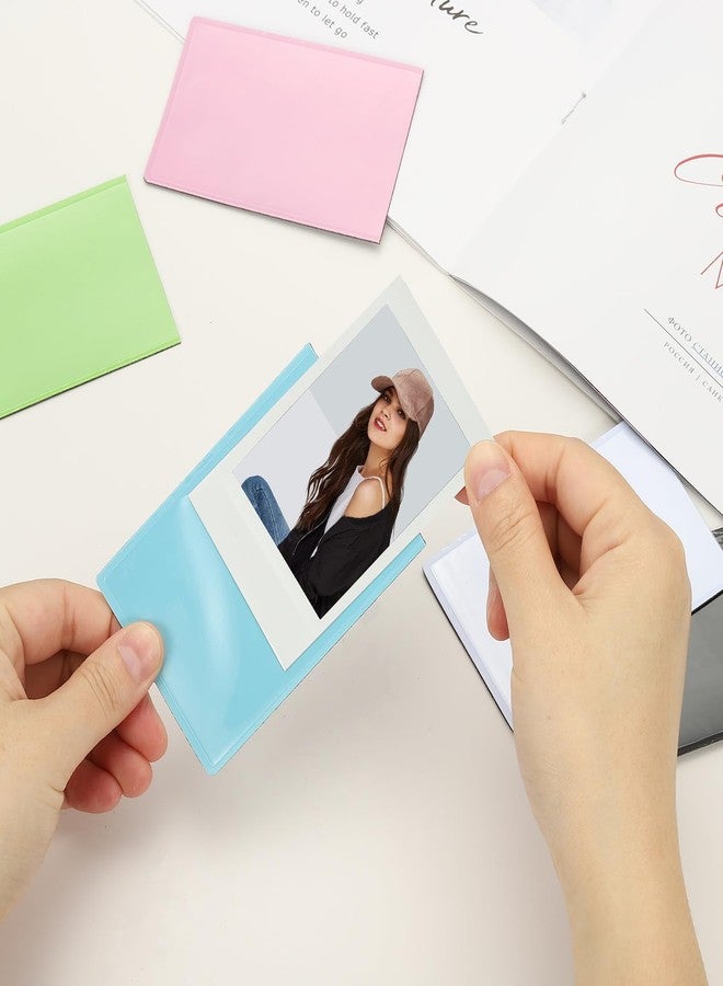 PATIKIL 2x3 Fridge Magnetic Frame, 10Pcs Mini Picture Frames Photo Frame Instant Film Small Picture Holder for Fujifilm Refrigerator, Black - Image 5