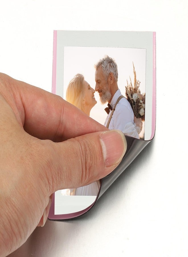 PATIKIL 2x3 Fridge Magnetic Frame, 10Pcs Mini Picture Frames Photo Frame Instant Film Small Picture Holder for Fujifilm Refrigerator, Black - Image 4