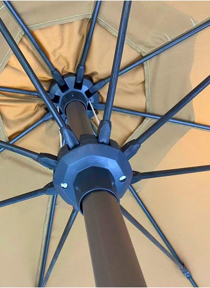 Swin Center Pole Garden Umbrella with Sturdy Metal Base Ideal for Rooftop and Terrace Use, Durable Aluminum Alloy Pole, and High-Quality Fabric Canopy - pzsku/ZE967650FA77D17AF1C60Z/45/_/1732615762/e66f622b-e858-4de1-b481-a8000f224588